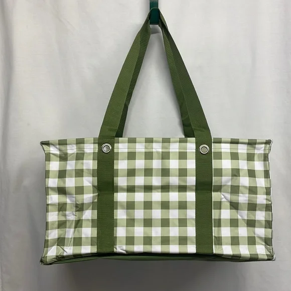 Thirty one Large Utility Tote Classic Gingham